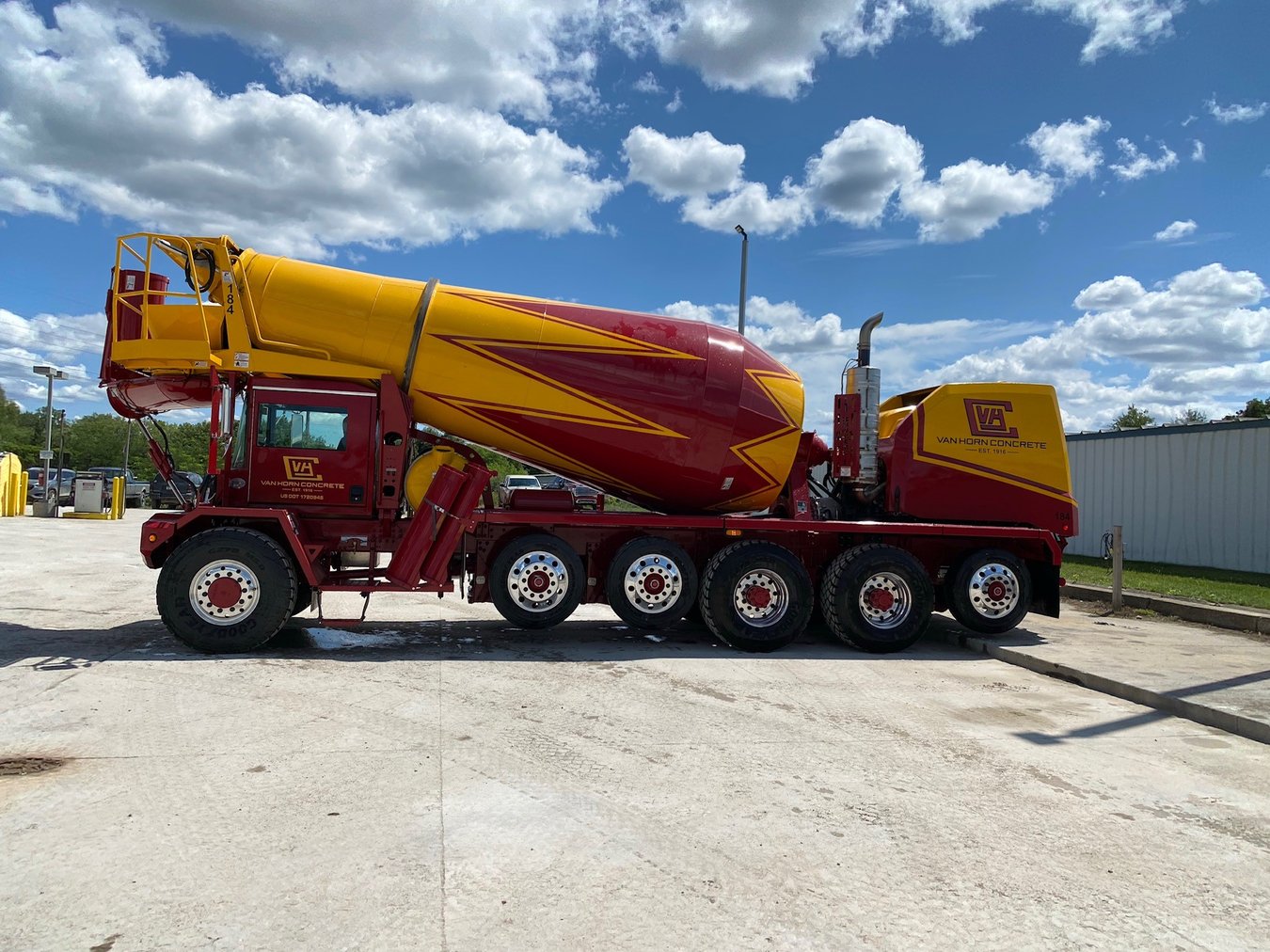 Ready Mix Concrete Mixer Truck Paint Jobs